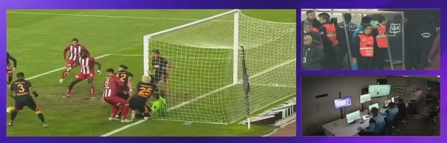 Sivasspor - Galatasaray maçında gol iptal edildi! İşte VAR'dan gelen görüntü... - Aspor