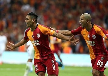 G.Saray'da Feghouli ve Falcao kararı!