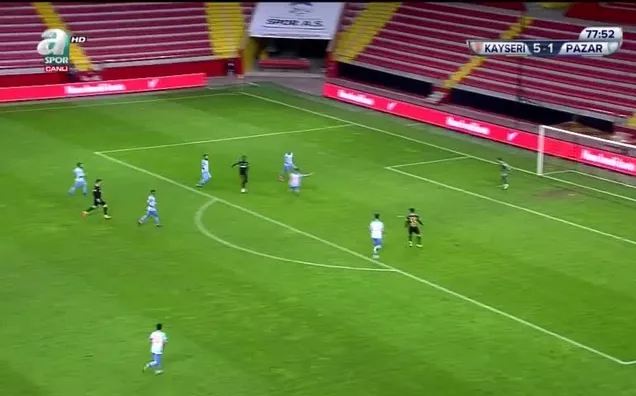 Kayserispor 6-1 Pazarspor