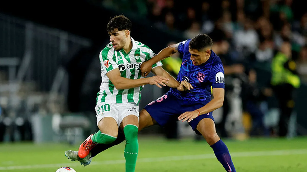 Real Betis 1-0 Atletico Madrid (MAÇ SONUCU-ÖZET)