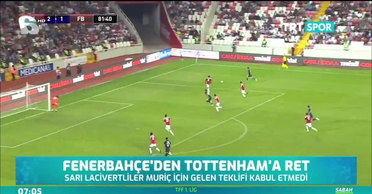 Fenerbahçe'den Tottenham'a ret