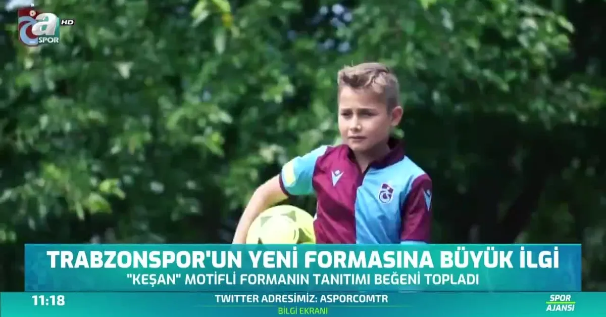Trabzonsor'un yeni formasına büyük ilgi