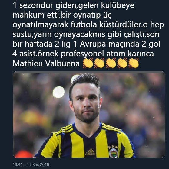 Sosyal medyada Valbuena çılgınlığı!