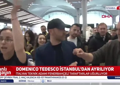 Domenico Tedesco son kez veda etti!