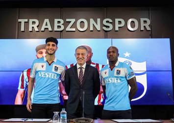 Trabzonspor'un imza töreninde eğlenceli anlar