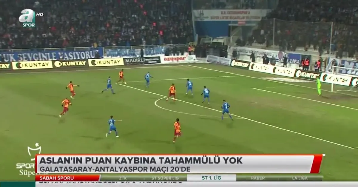 Aslan'ın puan kaybına tahammülü yok