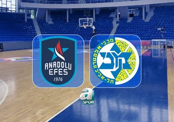 Anadolu Efes-Maccabi Tel Aviv maçı saat kaçta?
