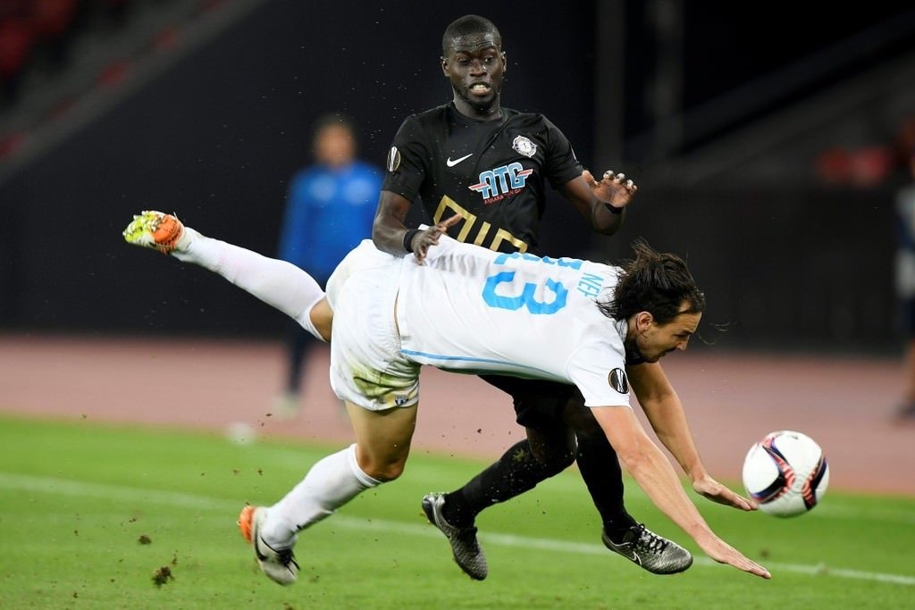 Zürih-Osmanlıspor karşılaşmasından kareler