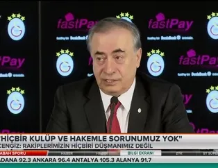 Mustafa Cengiz'den hakem açıklaması