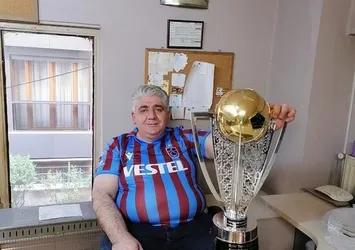 Trabzonspor taraftarından kupa paylaşımı