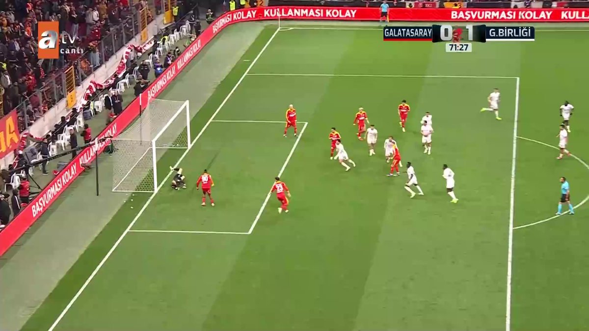 22 Nisan 2026 - Galatasaray'ın golüne ofsayt engeli! - Aspor  Ziraat Türkiye Kupası