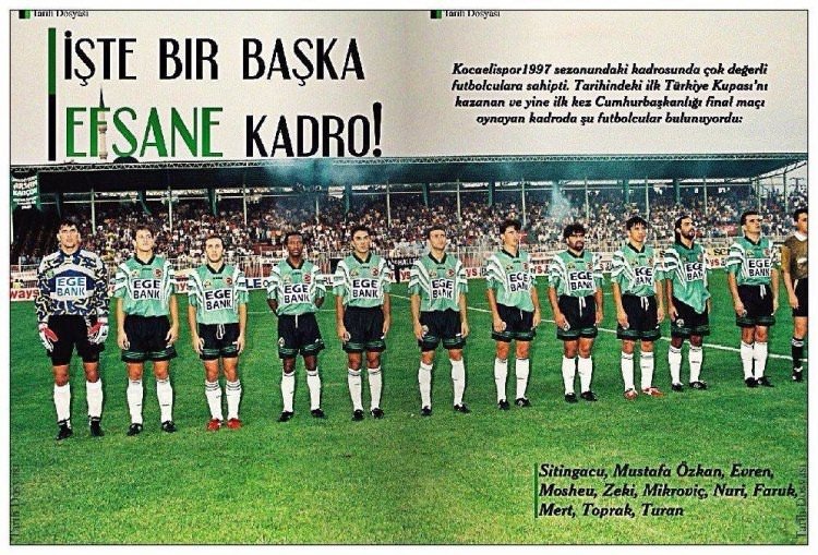 Türk futbol tarihinden inanılmaz kareler