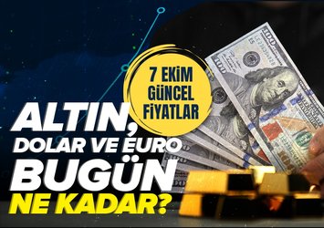 Canlı altın ve döviz kuru takibi 7 Ekim 2025