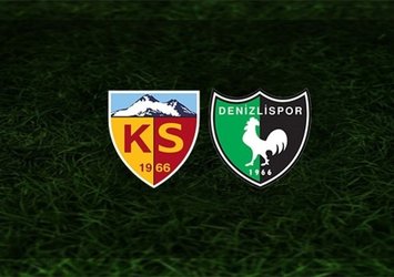 Kayserispor - Denizlispor | CANLI