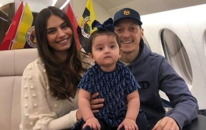 Son dakika spor haberi: Fenerbahçeli Mesut Özil ile Amine Gülşe’nin kızı Eda bebek sosyal medyada gündem oldu!