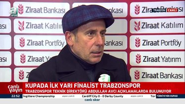 TRABZONSPOR HABERLERİ - Trabzonspor Teknik Direktörü Abdullah Avcı'dan Vitor Hugo açıklaması!