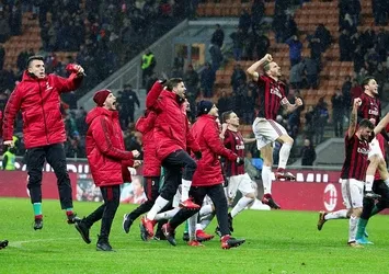 Milano derbisinin galibi Milan!