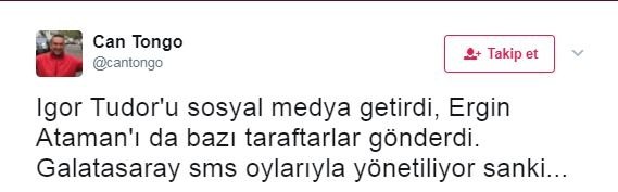 Ergin Ataman gitti sosyal medya sallandı