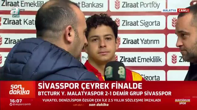 yeni malatyaspor 2 1 sivasspor mac