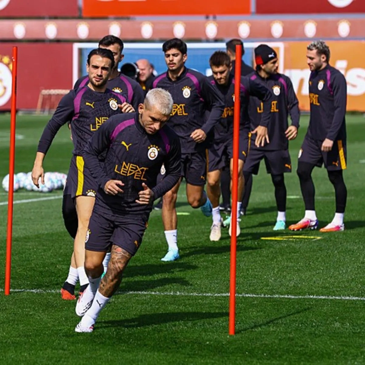Galatasaray, Lille maçının hazırlıklarını tamamladı