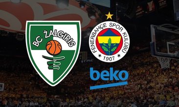 Zalgiris Kaunas - F.Bahçe Beko maçı ne zaman ve saat kaçta?