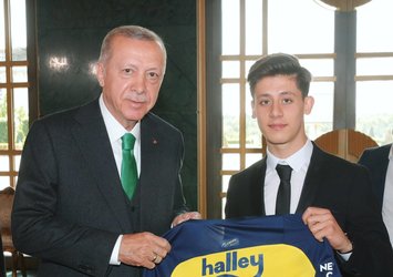 Arda'dan Başkan Erdoğan'a hediye!