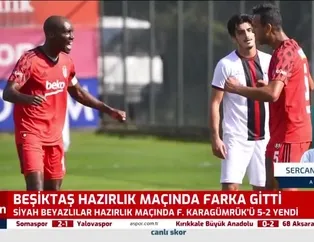 Beşiktaş Karagümrük'ü farklı geçti
