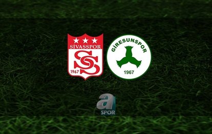 Sivasspor - Giresunspor CANLI İZLE Sivasspor - Giresunspor maçı canlı anlatım