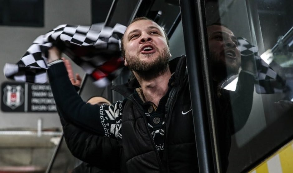 Beşiktaş taraftarı TT Arenaya böyle gitti