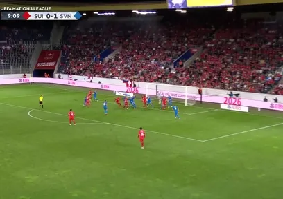 GOL | İsviçre 1-1 Slovenya