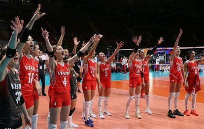 Son dakika spor haberi: 2021 CEV Avrupa Voleybol Şampiyonası yarı finalinde Türkiye’nin rakibi Sırbistan oldu!