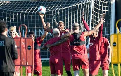 Galatasaray, Corendon Alanyaspor maçının hazırlıklarını sürdürdü!