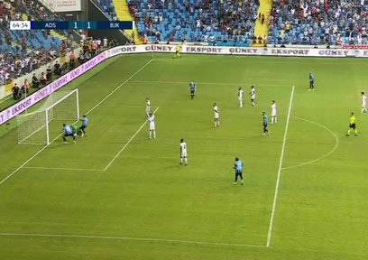 GOL | Adana Demirspor 1-1 Beşiktaş