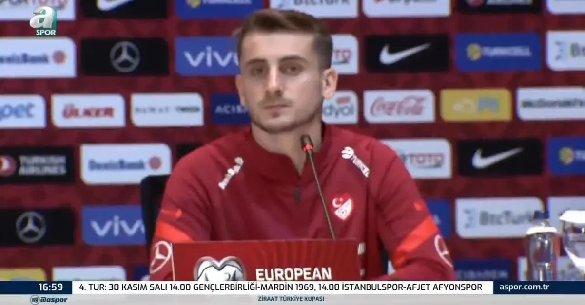 Kerem Aktürkoğlu Türkiye - Cebelitarık maçı öncesi konuştu!
