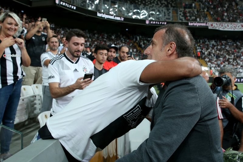 Beşiktaş - Ç. Rizespor maçından kareler