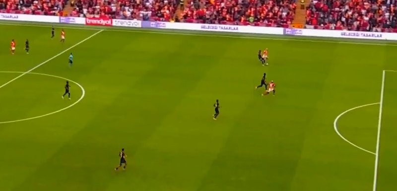 Galatasaray-Göztepe Maçından Bir Kare