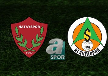 Hatayspor - Alanyaspor | CANLI