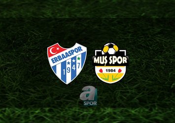 Erbaaspor - Muş 1984 Muşspor | CANLI