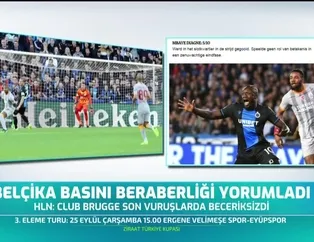 Belçika basını beraberliği yorumladı
