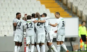 Beşiktaş zirve aşkına! Kartal ilk yarıda işi bitirdi