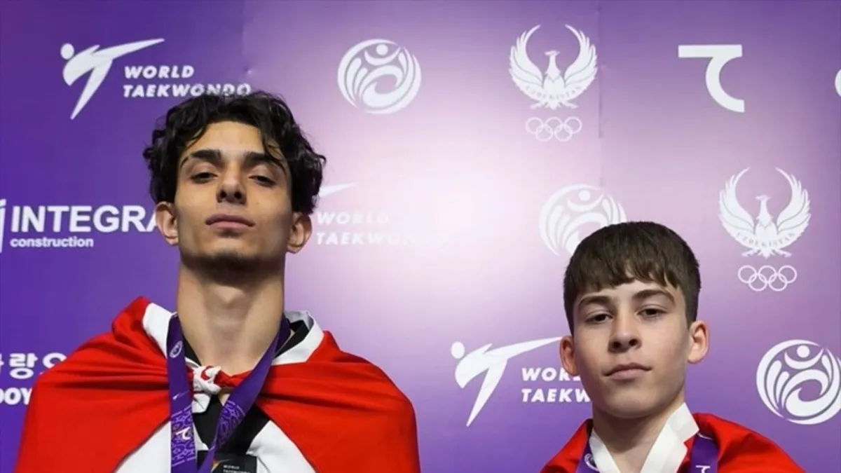 Milli tekvandoculardan Özbekistan'da 2 bronz daha