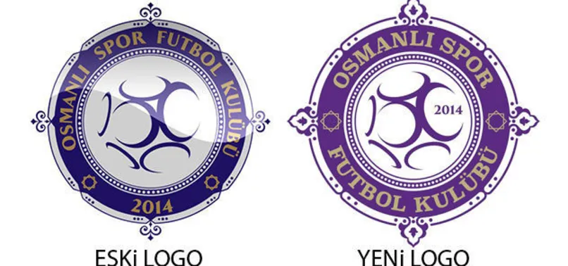 Osmanlıspor Kulübü'nün logosu değişti