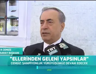 ''Ellerinden geleni yapsınlar''