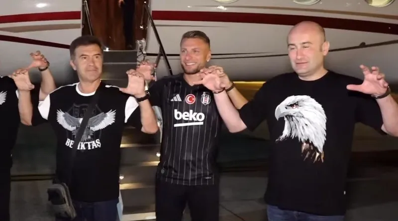Beşiktaş'ın yeni transferi Ciro Immobile İstanbul'da! - 1