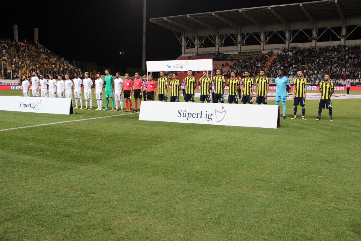 TM Akhisarspor - Fenerbahçe maçından kareler