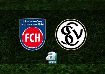Heidenheim-Elversberg maçı saat kaçta?