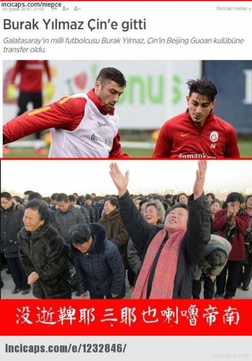 Burak Yılmaz transferi capsleri