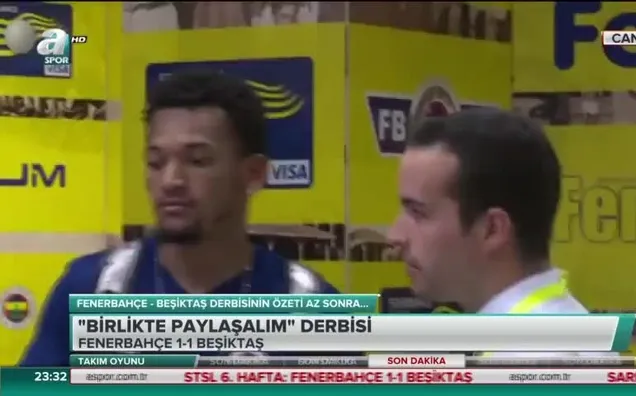 Jailson: "İnanılmaz bir atmosfer vardı"