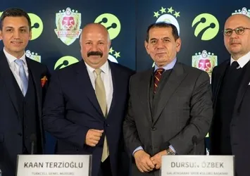 Galatasaray ile Turkcell anlaşması yapıldı