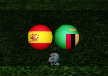 İspanya - Zambiya maçı saat kaçta?